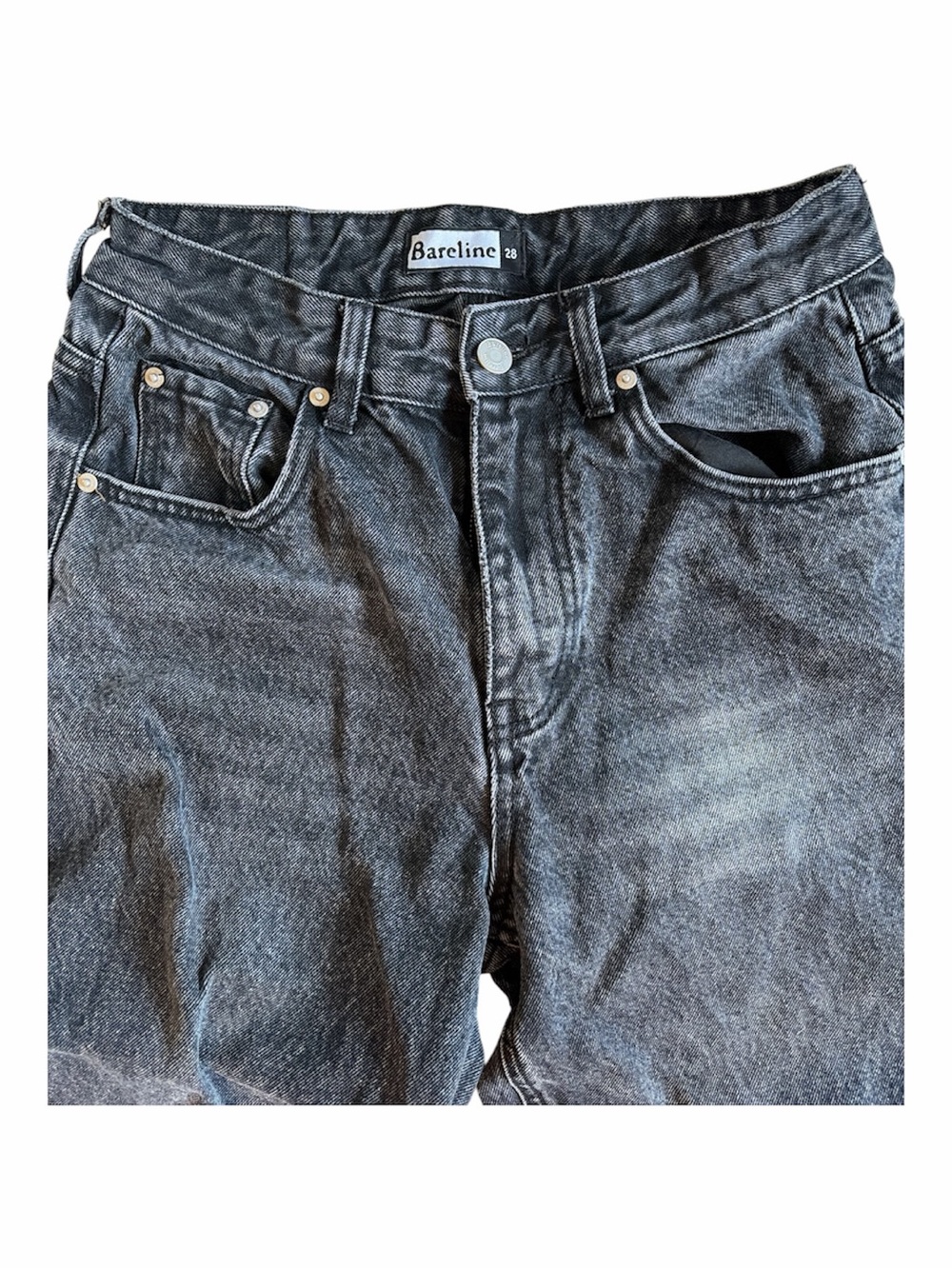 Bareline Baggy Wide Leg Jeans - Picture 8 of 8